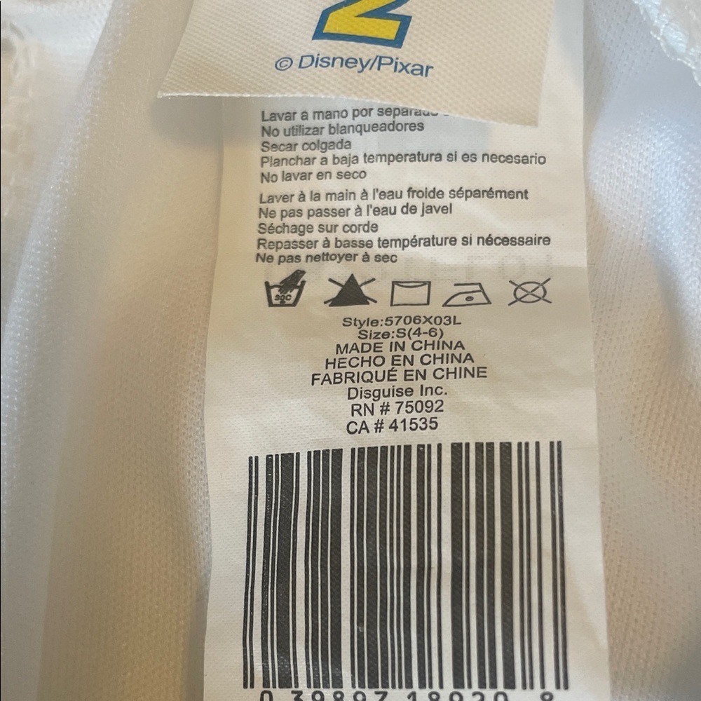 Toy Story 2 Buzz Lightyear Costume - Size 4-6 - Picture 3 of 9